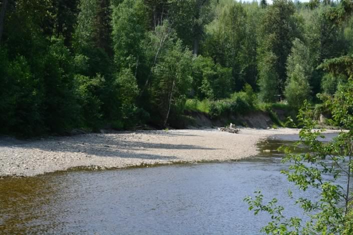 Campground Hixon Creek Beach